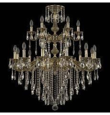 Подвесная люстра Bohemia Ivele Crystal 7202 72102/12+6/300/2d B GB