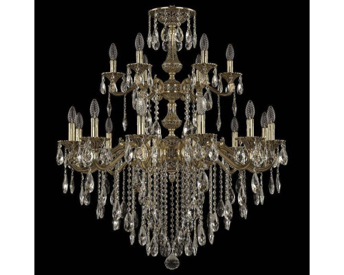 Подвесная люстра Bohemia Ivele Crystal 7202 72102/12+6/300/2d B GB