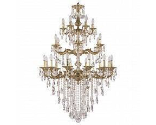 Подвесная люстра Bohemia Ivele Crystal 7214 72114/12+6+6/300/3d/B G