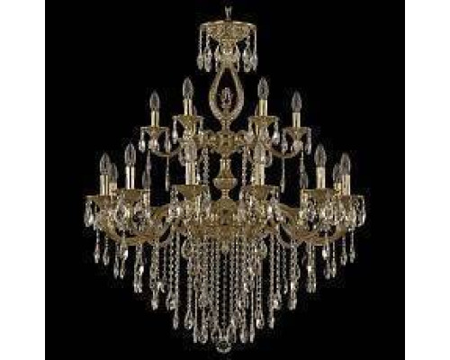 Подвесная люстра Bohemia Ivele Crystal 7201 72401/12+6/300/2d B G FA2B