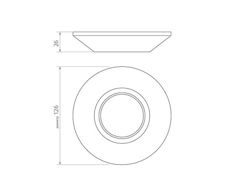 Встраиваемый светильник Covali  PL-31122