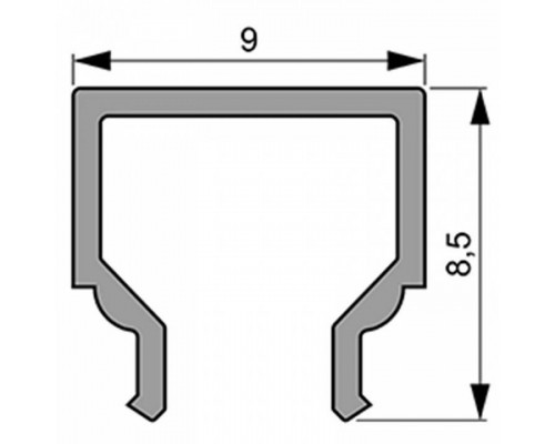 Профиль накладной Deko-Light H-01-05 984054