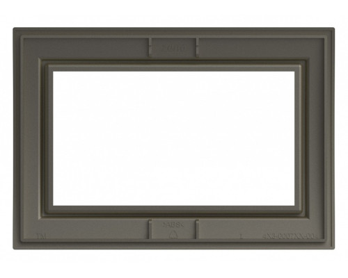 Рамка для двойной розетки Elbi Eleсtriс Zena 608-011400-908