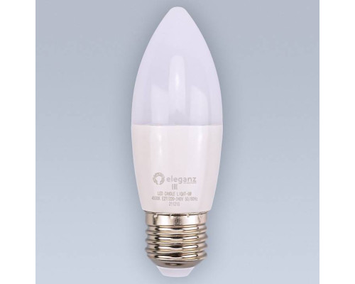 Лампа светодиодная Eleganz  E27 9Вт 4500K 1391