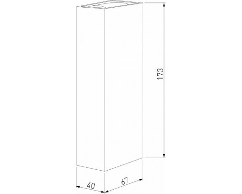 Накладной светильник Elektrostandard Blaze a057049