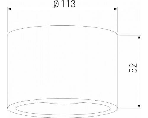 Накладной светильник Elektrostandard Light LED a057470