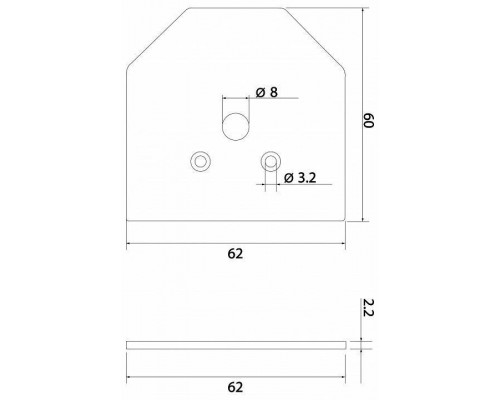 Набор заглушек для трека Elektrostandard Slim Magnetic a062152