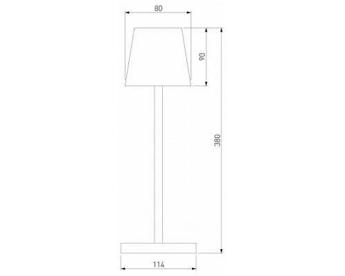 Настольная лампа декоративная Elektrostandard Mist a063928