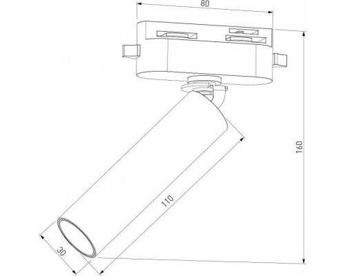 Светильник на штанге Elektrostandard Pika a065268