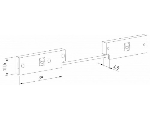 Соединитель гибкий для треков Elektrostandard Mini Magnetic a065633