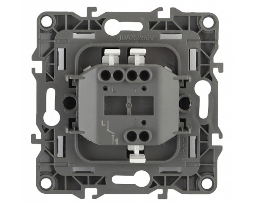 Выключатель одноклавишный без рамки Эра Эра 12 12-1001-02