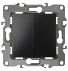 Переключатель двухклавишный без рамки Эра Эра 12 12-1104-05