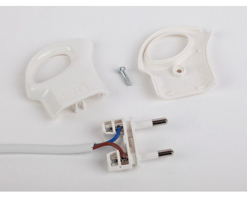 Вилка прямая без заземления Эра  V1