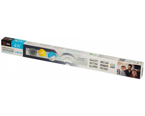 Накладной светильник Эра  LLED-02-04W-4000-MS-W