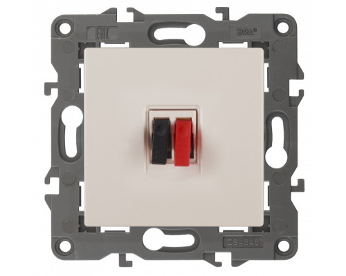 Розетка акустическая без рамки Эра Эра Elegance 14-3111-02