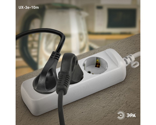 Удлинитель Эра  UX-3e-10m