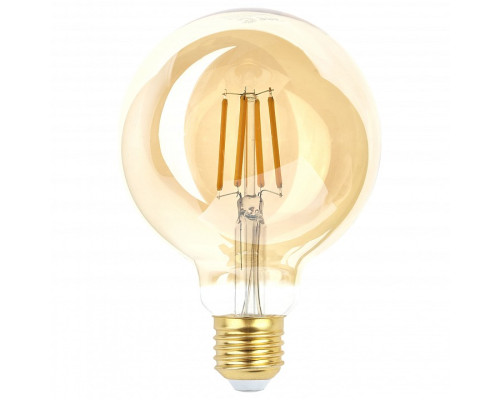 Лампа светодиодная Эра F-LED F-LED G95-7W-824-E27 gold