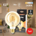 Лампа светодиодная Эра F-LED F-LED G95-7W-824-E27 gold