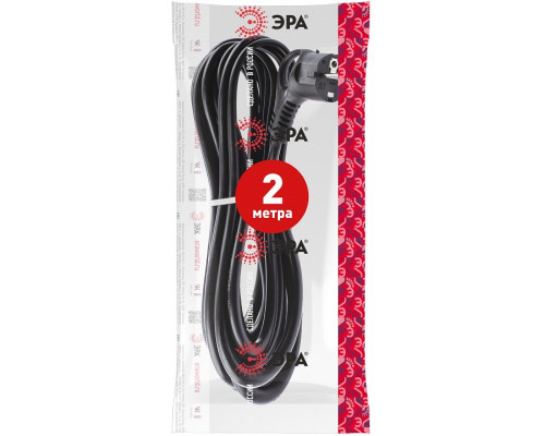 Сетевой провод Эра  U-3x1-2m-B