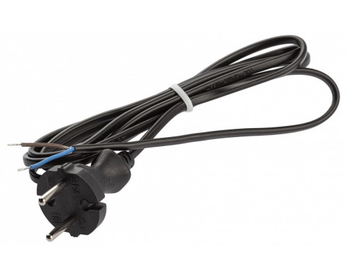 Провод электрический Эра  UX-ШВВП-2x0,75-1,8m-B