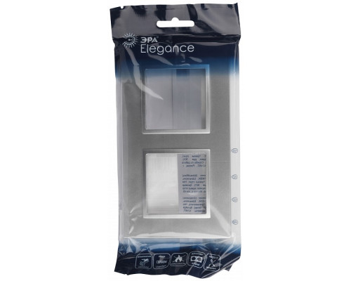 Рамка на 2 поста Эра Эра Elegance 14-5012-03