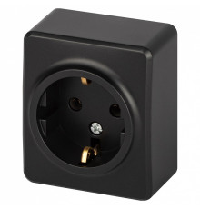 Розетка с заземлением и со шторкой Эра Эра Эксперт 11-2203-05