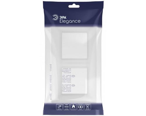 Рамка на 2 поста Эра Эра Elegance 14-5002-01М