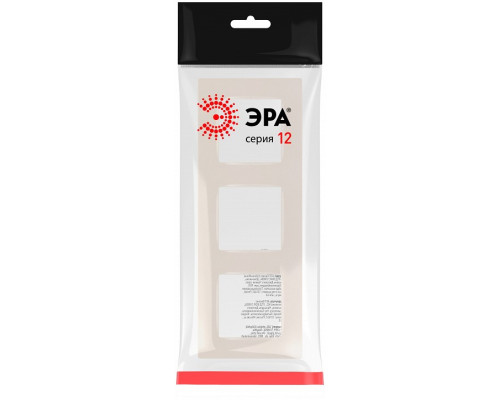 Рамка на 3 поста Эра Эра 12 12-5203-15