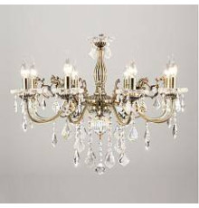 Подвесная люстра Eurosvet Elisha 3281/8 античная бронза Strotskis 3281/8