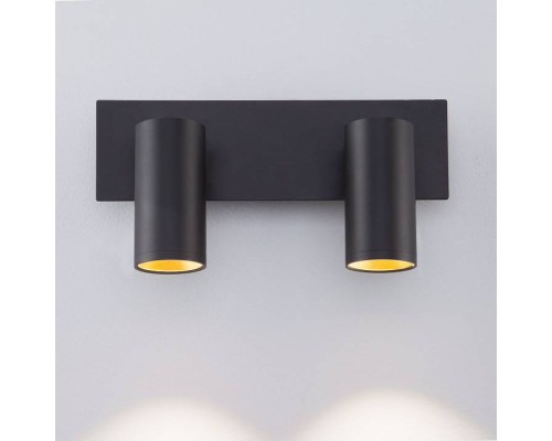 Бра Eurosvet Fleur 20066/2 LED черный/золото