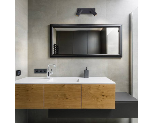 Бра Eurosvet Fleur 20066/2 LED черный/золото