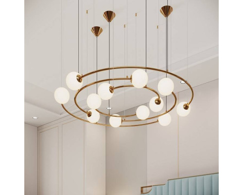 Подвесная люстра Bogates Brook латунь 359/12