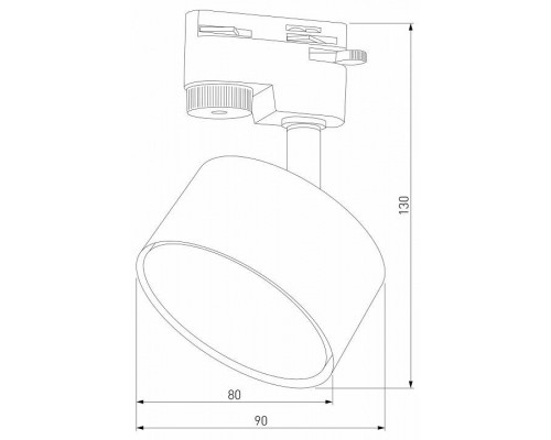 Светильник на штанге TK Lighting Tracer 4398 Tracer Black