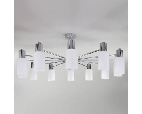 Потолочная люстра Eurosvet Vegga 70160/12 хром Smart