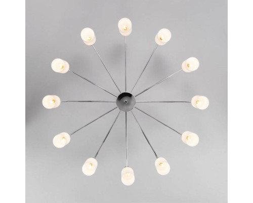 Потолочная люстра Eurosvet Vegga 70160/12 хром Smart