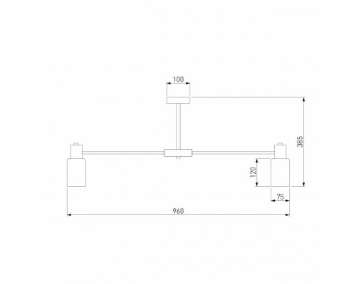 Потолочная люстра Eurosvet Vegga 70160/12 хром Smart