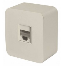 Розетка Ethernet RJ-45 Stekker София 49482