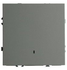 Выключатель одноклавишный с подсветкой без рамки Stekker Эмили 49941