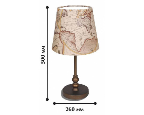 Настольная лампа Favourite Mappa 1122-1T