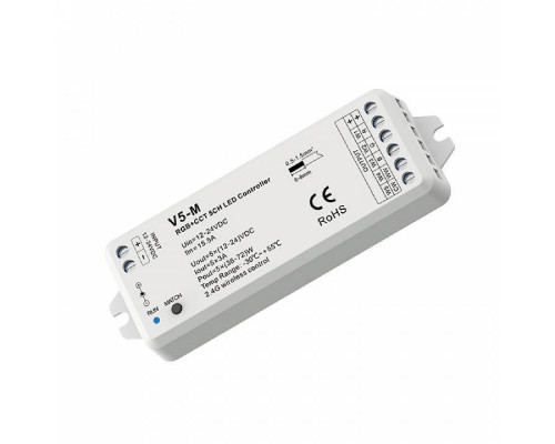 Контроллер-диммер и регулятор ЦТ и цвета RGBW Favourite  2001-CTR-006