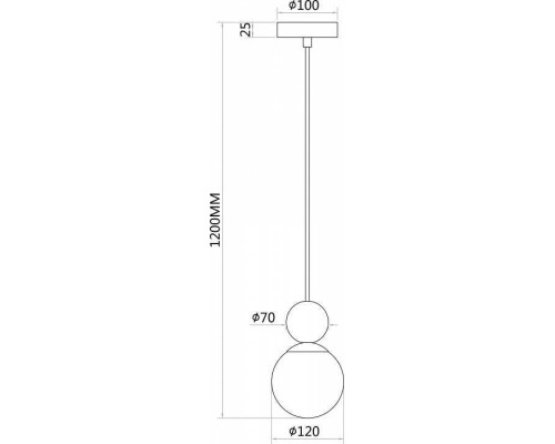 Подвесной светильник Favourite Sangamarmer 3010-1P