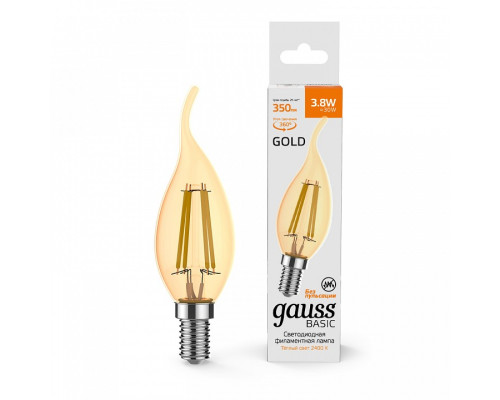 Лампа светодиодная Gauss G9 4 Вт 4000 K 1047154