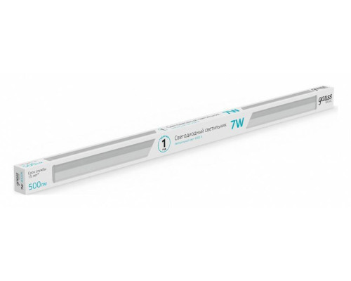 Светильник настольный Gauss TL Basic 7 Вт 4000К черный 930411207