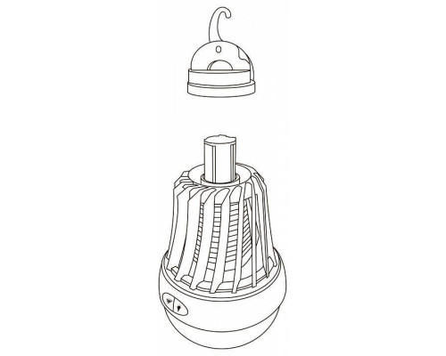 Лампа противомоскитная Gauss Mosquito 7 Вт GMQ02