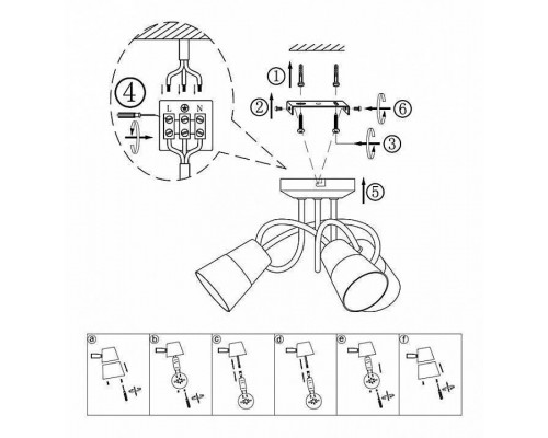 Потолочная люстра Globo Tieka 56185-3D