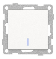 Выключатель сенсорый одноклавишный с подсветкой, без рамки Gusi Electric UGRA С11В18-028