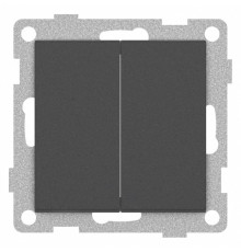 Выключатель двухклавишный без рамки Gusi Electric UGRA С11В2-010
