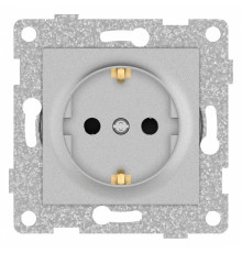 Розетка с заземлением и со шторкой, без рамки Gusi Electric UGRA С11Р4-004