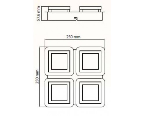 Накладной светильник Horoz Electric Likya HRZ00002251