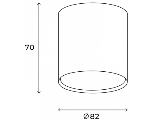 Накладной светильник Hesby Lighting Mysen HSBL_0206